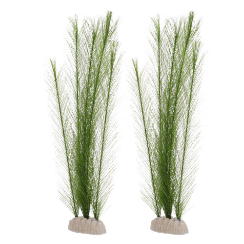 8 Pcs Aquarium Plastic Plants Fish Tank Decor