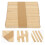 600Pcs Multipurpose Wooden Popsicle Sticks Smooth Safe Craft Sticks 6