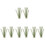 8 Pcs Aquarium Plastic Plants Fish Tank Decor 2