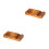 4Pcs Wooden Chopsticks Rest Holder Vintage Style Kitchen Tableware 4