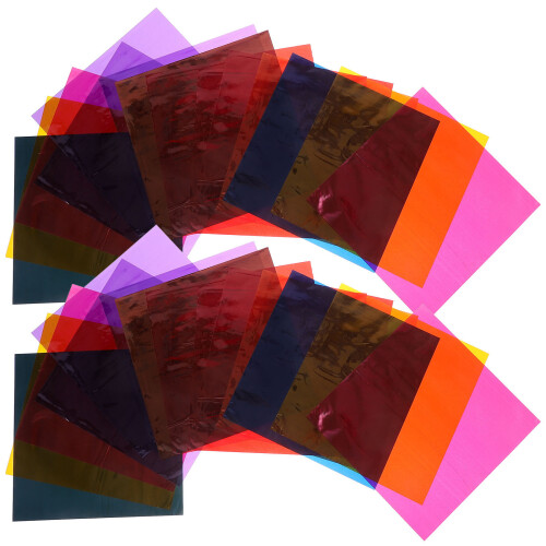 560Pcs Colored Cellophane Wraps Square Sheets for Candy and Craft Uses 1