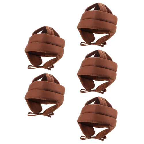 5Pcs Supple Cotton Safety Elderly Adjustable Anti-Falling Hat 2