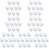 70Pcs Waterproof Blue Nose Clamp Durable Swimming Nose Protector 7