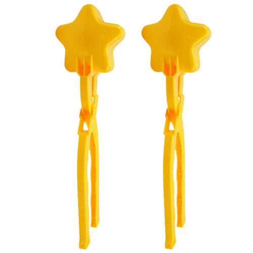 6Pcs Yellow Creative Star Clips Making Tools for Kids