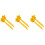 6Pcs Yellow Creative Star Clips Making Tools for Kids 4