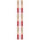 6Pcs Soft Silicone Lip Gloss and Lipstick Applicator Brushes Pink 10