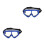 2Pcs Multi Color Durable Tpu Pc Cycling Training Goggles Outdoor Use 5