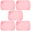5Pcs Multi-Use Pink Silicone Mats Nonstick for DIY Crafting 9
