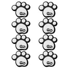 40Pcs White Silicone Snowboard Traction Pads High Efficiency Anti Slip