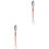 2Pcs Infant Feeding Spoon Pink Silicone Double Head for Baby Training 5