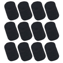 36Pcs Portable Sax Felt Columns Black Sax Repairing Instrument Parts