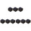 9Pcs Portable Black PU Watch Display Box Anti-Scratch Storage 2