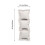 3Pcs Beige Boxing Training Sandbag Durable Canvas Wall Bag 2