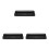 3Pcs Home Use Plastic Doorway Ramp with Antitrip Guide and Handrail 4