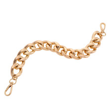 2Pcs Stylish Golden Purse Chains Metal Replacement Straps for Handbags