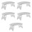 5Pcs Grey Foldable Plastic Nail Arm Rest for Manicure Home & Salon Use 7