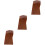 3Pcs Chocolate Cutter Rack Kitchen Storage Holder for 5