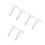 6Pcs White T Shaped Square Ruler Acrylic Drafting Scrapbooking Tool 4