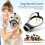4Pcs Durable Silver Dog Mouth Cover for Barking Dog Basket Muzzle 8