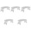 5Pcs Grey Foldable Plastic Nail Arm Rest for Manicure Home & Salon Use 4