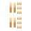 60Pcs Khaki Soprano Sax Reeds Wood Plastic Beginner Friendly Pack 5