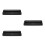 3Pcs Home Use Plastic Doorway Ramp with Antitrip Guide and Handrail 7