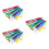 45Pcs Paintbrushes for Kids Assorted Colors Easy Clean Plastic Set 3