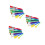 45Pcs Paintbrushes for Kids Assorted Colors Easy Clean Plastic Set 5