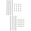 4Sets White Drawer Slide Rails Practical Drawer Guides 10