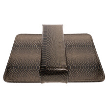 2Sets Portable Black PU Nail Hand Rest Cushion for Manicure & Nail Art