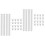 4Sets White Drawer Slide Rails Practical Drawer Guides 8