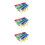45Pcs Paintbrushes for Kids Assorted Colors Easy Clean Plastic Set 6