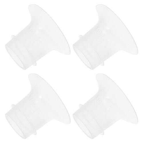 20Pcs Premium Transparent Silicone Flange Inserts for Breast Pump Use
