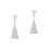 2Pcs Durable Metal Cutting Dies for DIY Card Making Silver Craft Tools 6