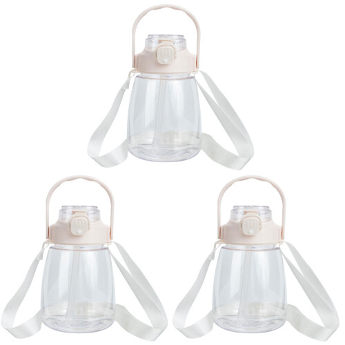 3Pcs Durable White Water Containers Lightweight Water Carriers 1