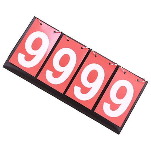 2Pcs Scoreboard Flipper Durable Multi-Sport Score Keeper 1