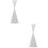 2Pcs Durable Metal Cutting Dies for DIY Card Making Silver Craft Tools 8