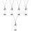 5Pcs Multi-Use Pet Ash Pendant Necklace Silver Stainless Ashes Storage 3