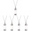 5Pcs Multi-Use Pet Ash Pendant Necklace Silver Stainless Ashes Storage 4