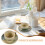 2Sets Elegant Ceramic Teacup and Saucer Vintage Style Multicolor Set 9