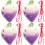 4Sets Portable Ceramic Ocarina 6-Hole Beginner Flute for Kids 5
