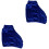 2Pairs Dark Blue Protective Boot Covers for Ice and Roller Skates 5
