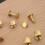40Sets Brass Leather Rivets Kit Double Side Studs for DIY Crafts 4