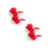 2Paires Sandales Chic À Talons PVC Plume Pour Mode 6