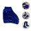 2Pairs Dark Blue Protective Boot Covers for Ice and Roller Skates 11