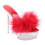 2Paires Sandales Chic À Talons PVC Plume Pour Mode 1