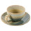 2Sets Elegant Ceramic Teacup and Saucer Vintage Style Multicolor Set 3