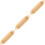 3Pcs Wood Craft Boat Ornament Sturdy Decorative Desktop Display 7