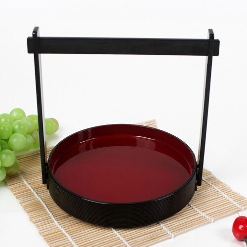 sushi plate with handle snack serving tray japanese style 2