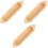 3Pcs Wood Craft Boat Ornament Sturdy Decorative Desktop Display 5